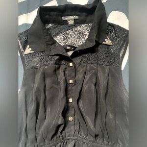 Sweetie Black QED LONDON Asymmetrical Sleeveless Dress